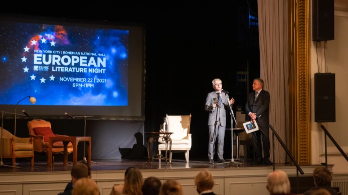 Photographs from European Literature Night 2021