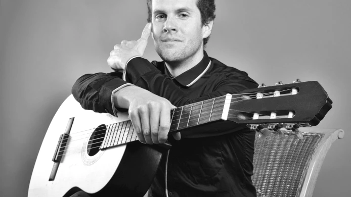 Czech guitar player Lukáš Sommer in Carnegie Hall