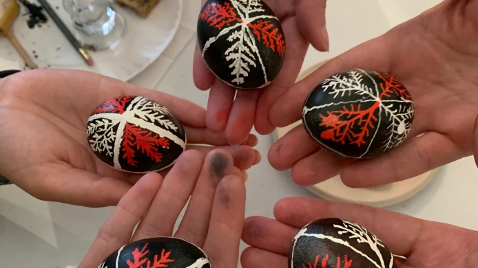 Ukrainian Traditional Easter Eggs as a Symbol of Hope