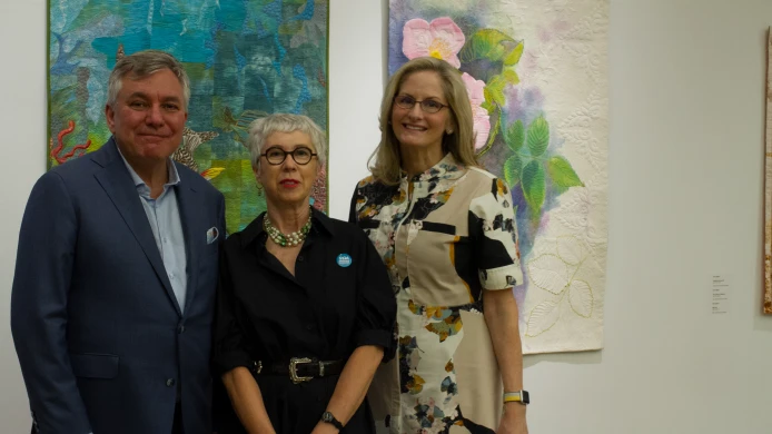 Czech Contemporary Quilt: Photographs from the opening reception