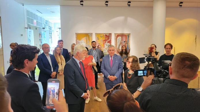 President Petr Pavel and Minister Jan Lipavský Visited Czech Center New York