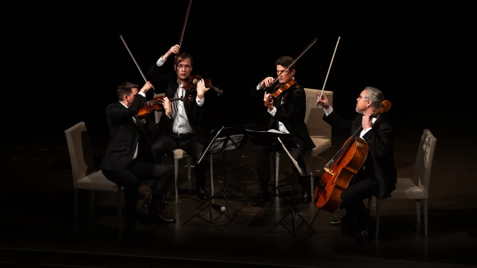 Pictures from the Concert of Bennewitz Quartet
