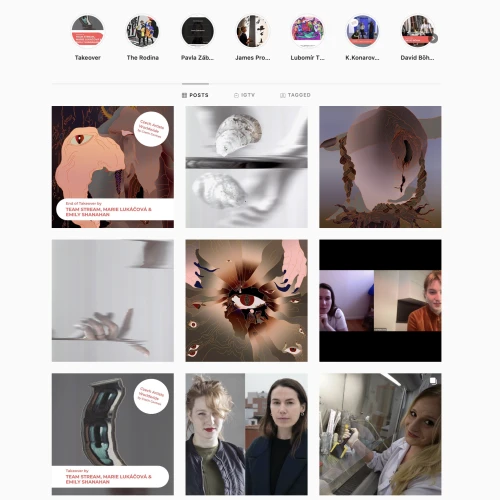 Instagram Takeover:  Team Stream, Marie Lukáčová and Emily Shanahan
