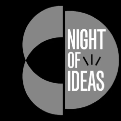 Writer and curator Hana Janečková and graphic designer Anežka Minaříková at Night of Ideas 2022