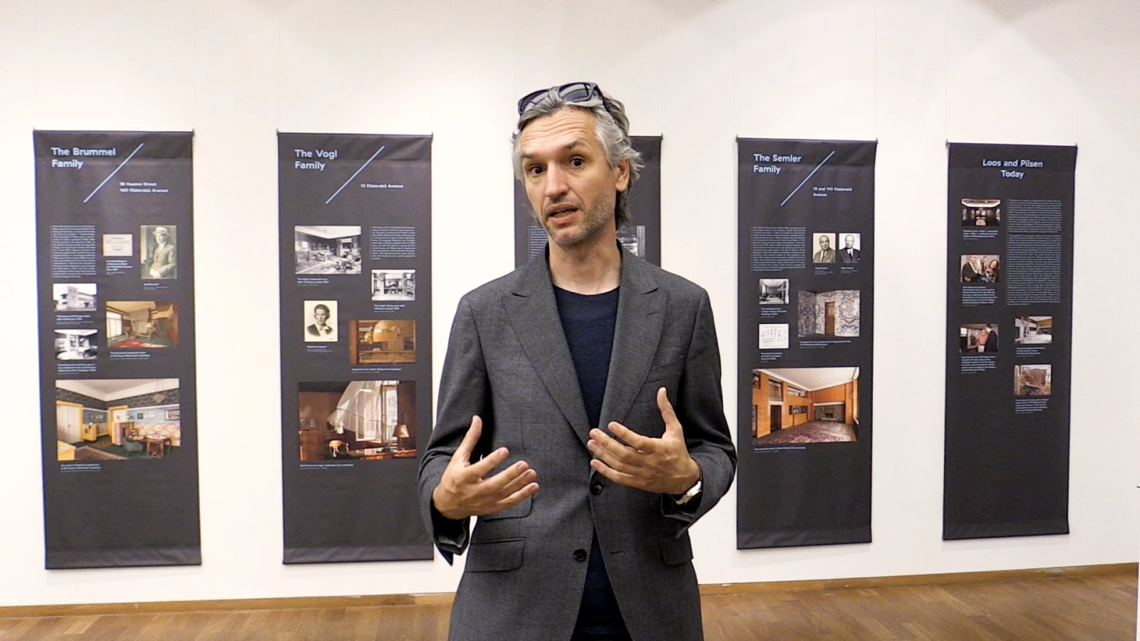 Adam Gebrian invites you to see the Loos and Pilsen exhibit