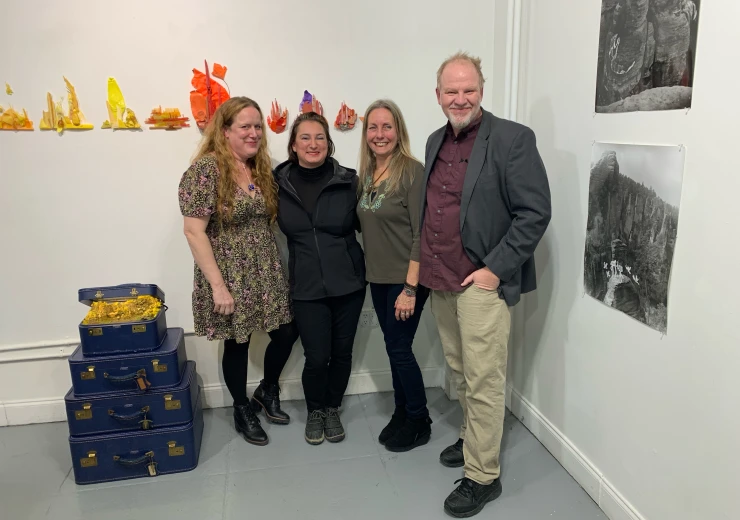 Artists and Curators: Kathleen Vance, Petra Gupta Valentová, Pamela Longobardi, Stephen Mallon, Opening of the Anthropocene – Invisible Changes at Front Room Gallery