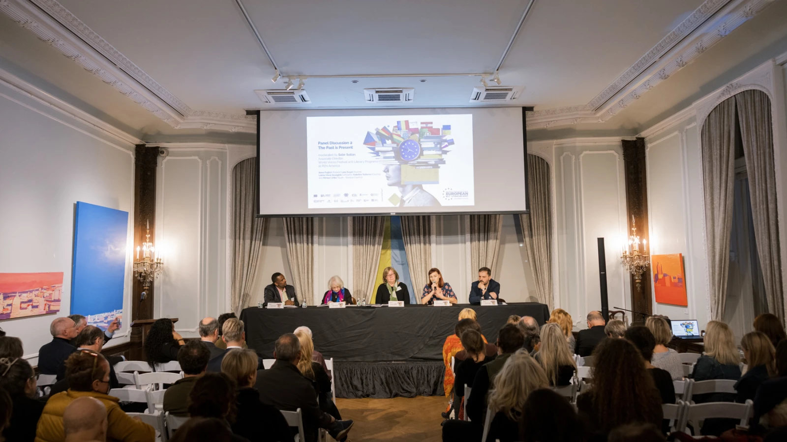 Kateřina Tučková at European Literature Night 2023. Photo credit © Johnny Vacar