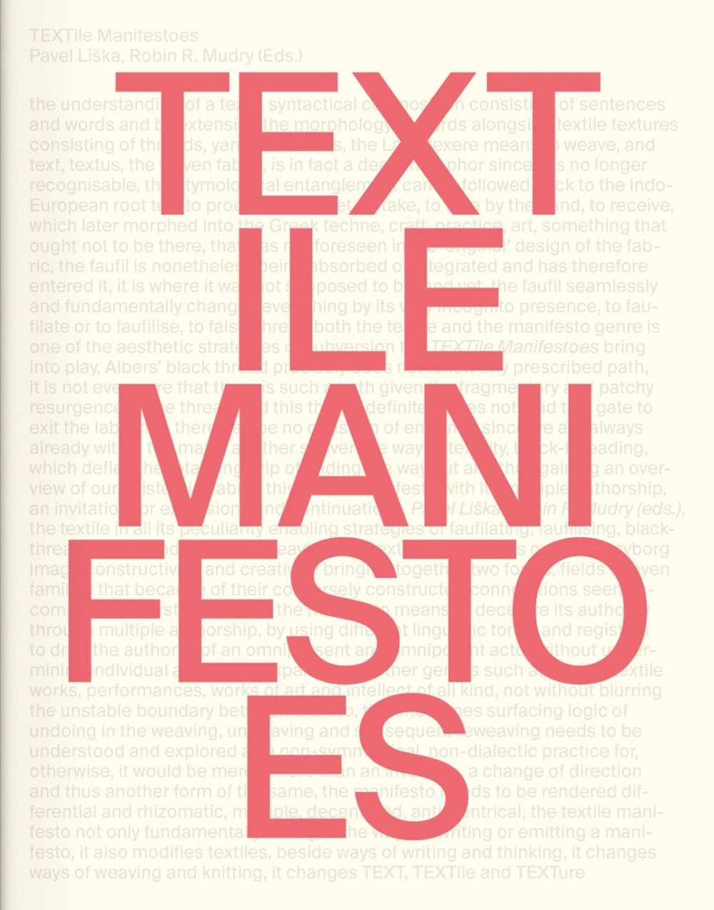 TEXTile Manifestoes Book Launch