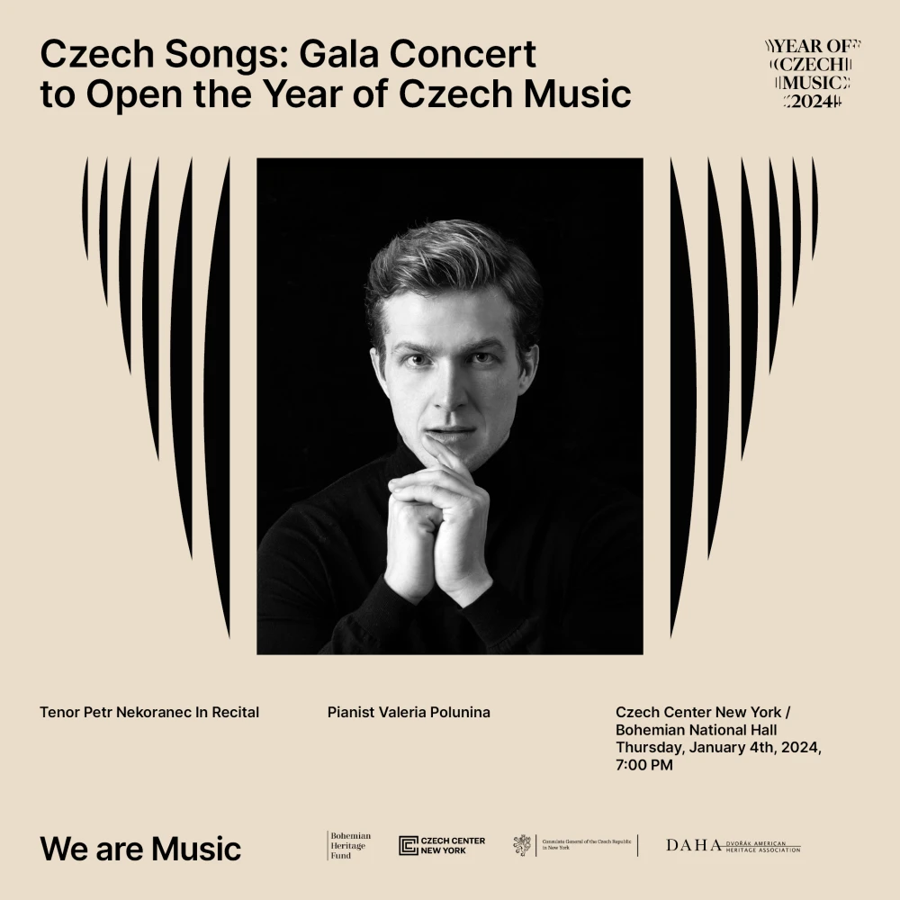 Czech Songs: Gala Concert to Open the Year of Czech Music 2024