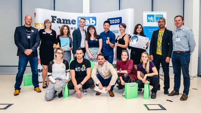 FameLab 2020: hlasujte do 18. 10. 2020 o udělení Ceny e-publika!
