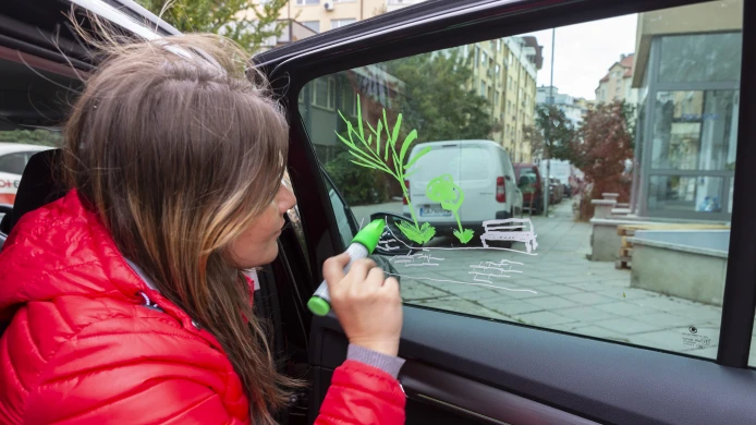 Kateřina Šedá představí svůj druhý projekt Místo u okna v bulharské Sofii