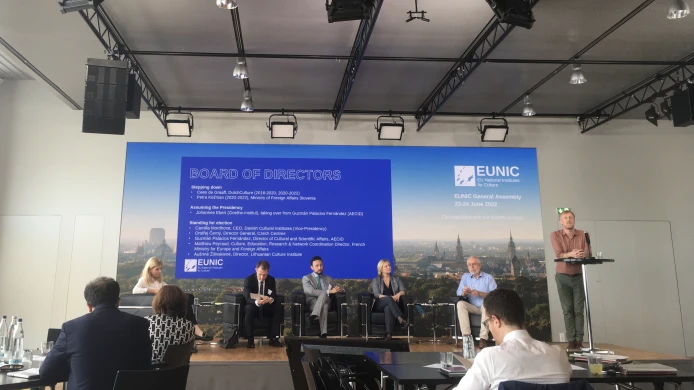 Ondřej Černý, generální ředitel Českých center je členem EUNIC Board