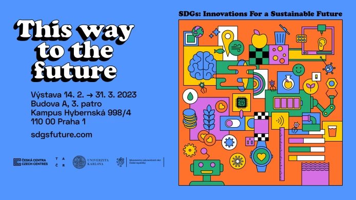 SDGs: Innovations for a Sustainable Future Exhibition at Kampus Hybernská
