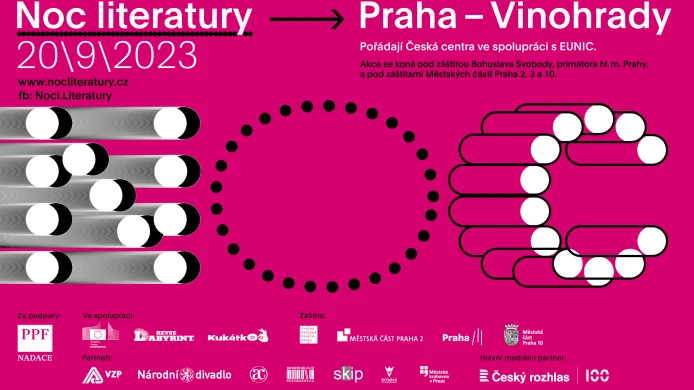 Noc literatury propojí pražské Vinohrady a zavítá do více než 80 měst Česka