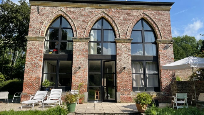 Rezidenční pobyt Kariny Kottové a Piotra Sikory v Les Orangeries de Bierbais