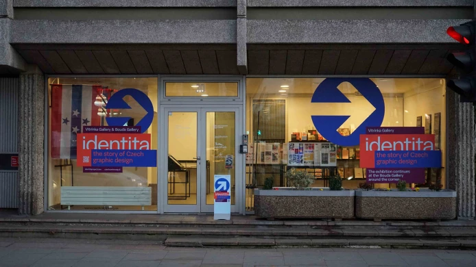 Výstava Identita – příběh českého grafického designu v Českém centru Londýn