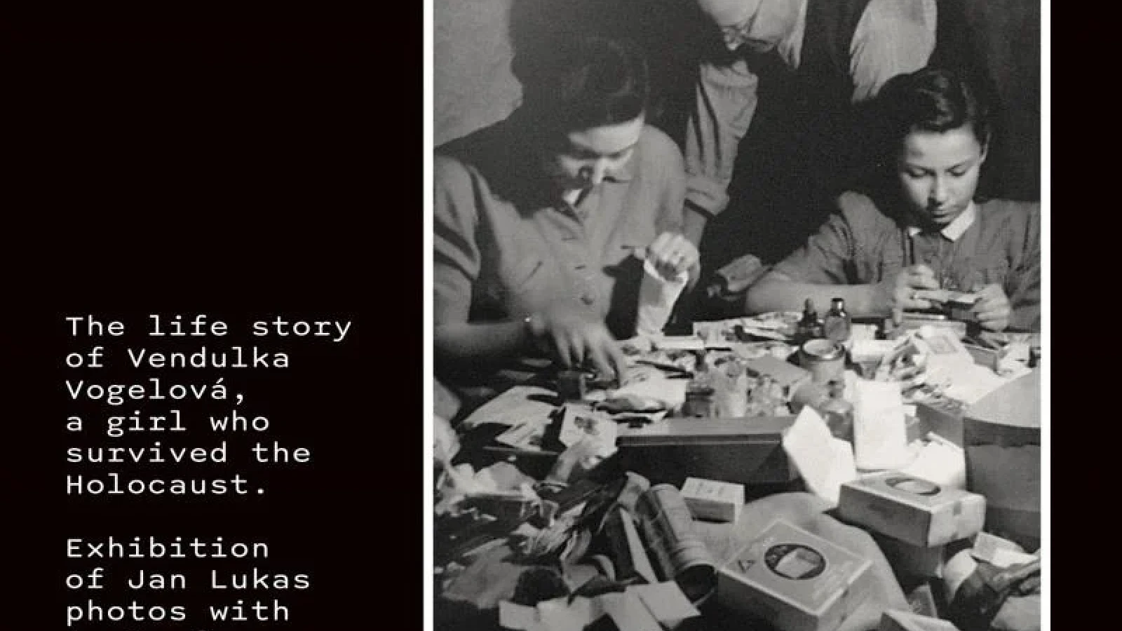 Exhibition in the Czech House Jerusalem: The Second Life of Vendulka V.