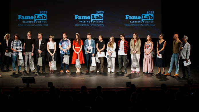 Česká centra ocenila mladého vědce na finále FameLab 2025