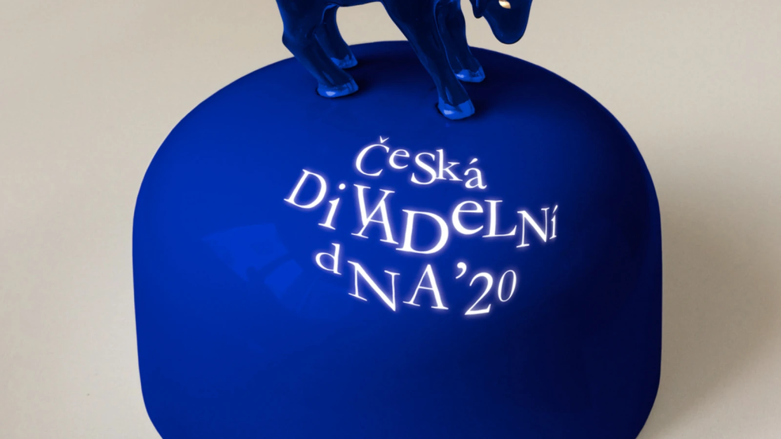 Předání cen České divadelní DNA: Vizuální návrh
