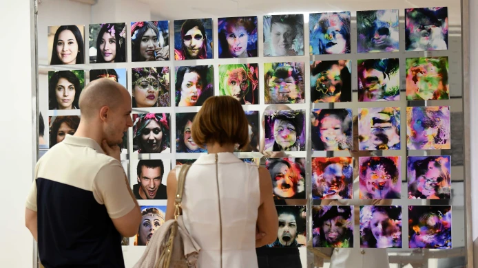 Výstava Pixely a poetika se představuje v Bělehradě