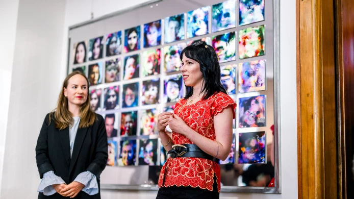 Výstava Pixely a poetika k vidění v Praze