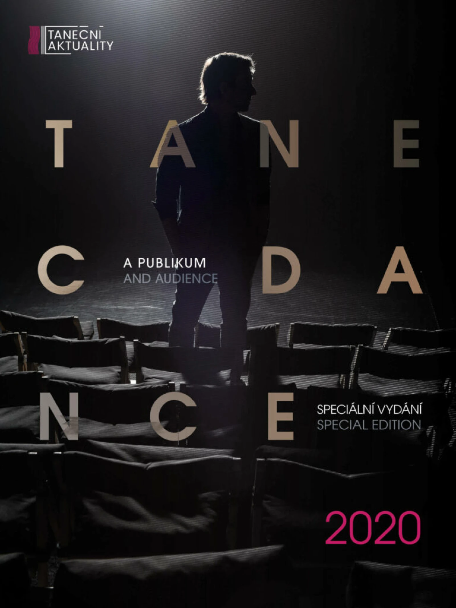 Obálka speciálního vydání Tanečních aktualit 2020: Tanec a publikum