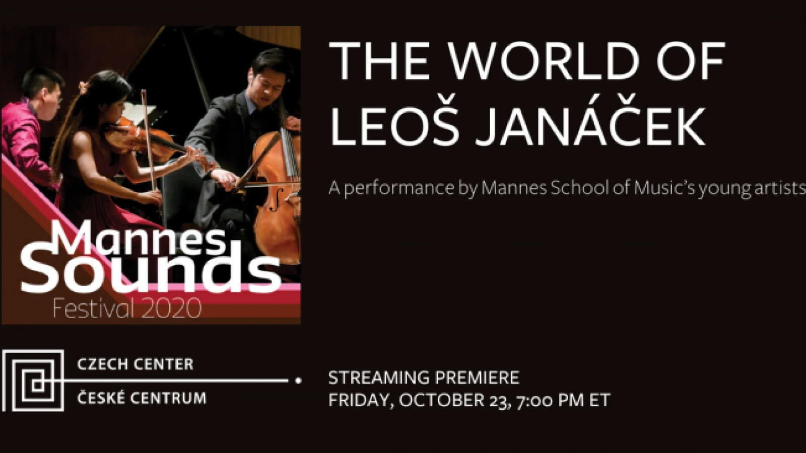 The World of Leoš Janáček: A performance by Mannes School of Music’s young artists