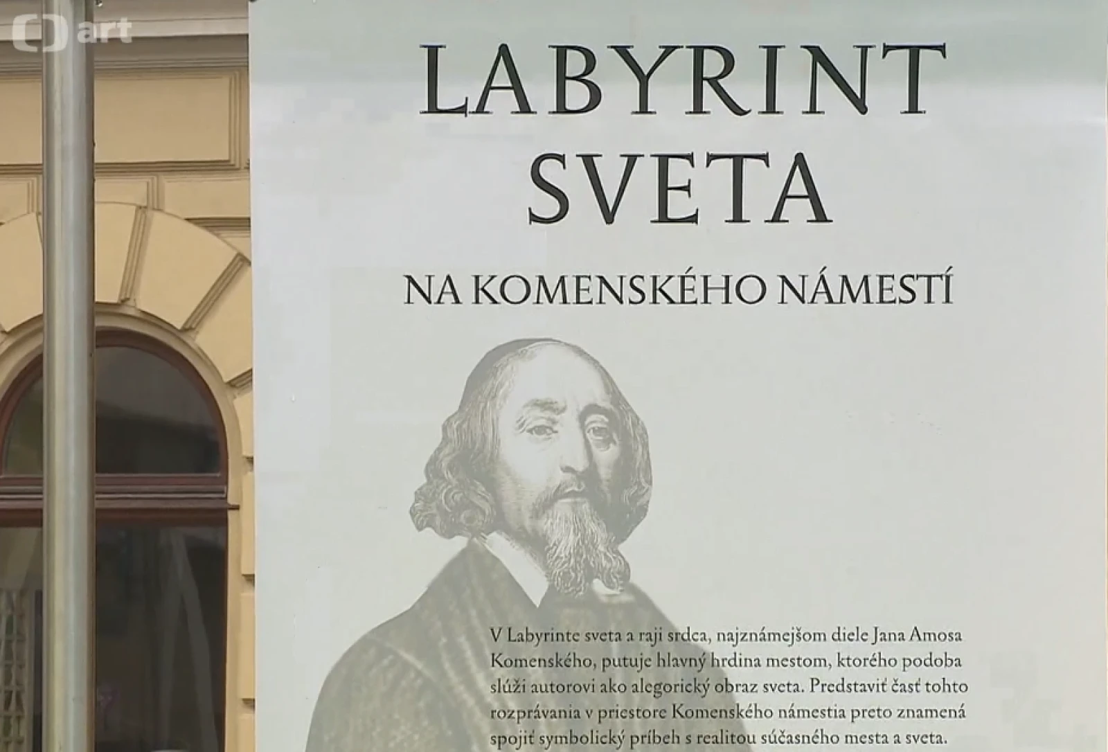 ČT Události v kultuře 15. 11. 2020: Jana Amose Komenského připomíná výstava na Slovensku