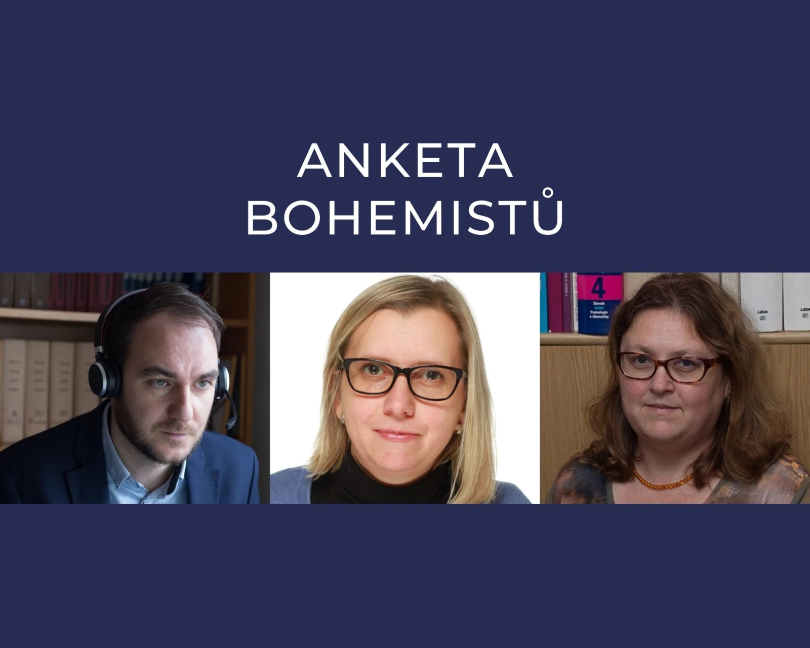 Přednášky o češtině: Anketa s bohemisty