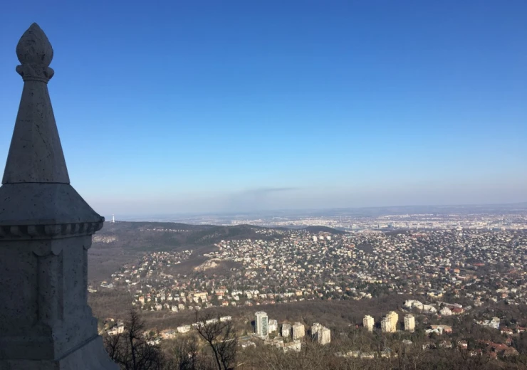 Budapešť z vyhlídky Janoshegy © Tomáš Starý