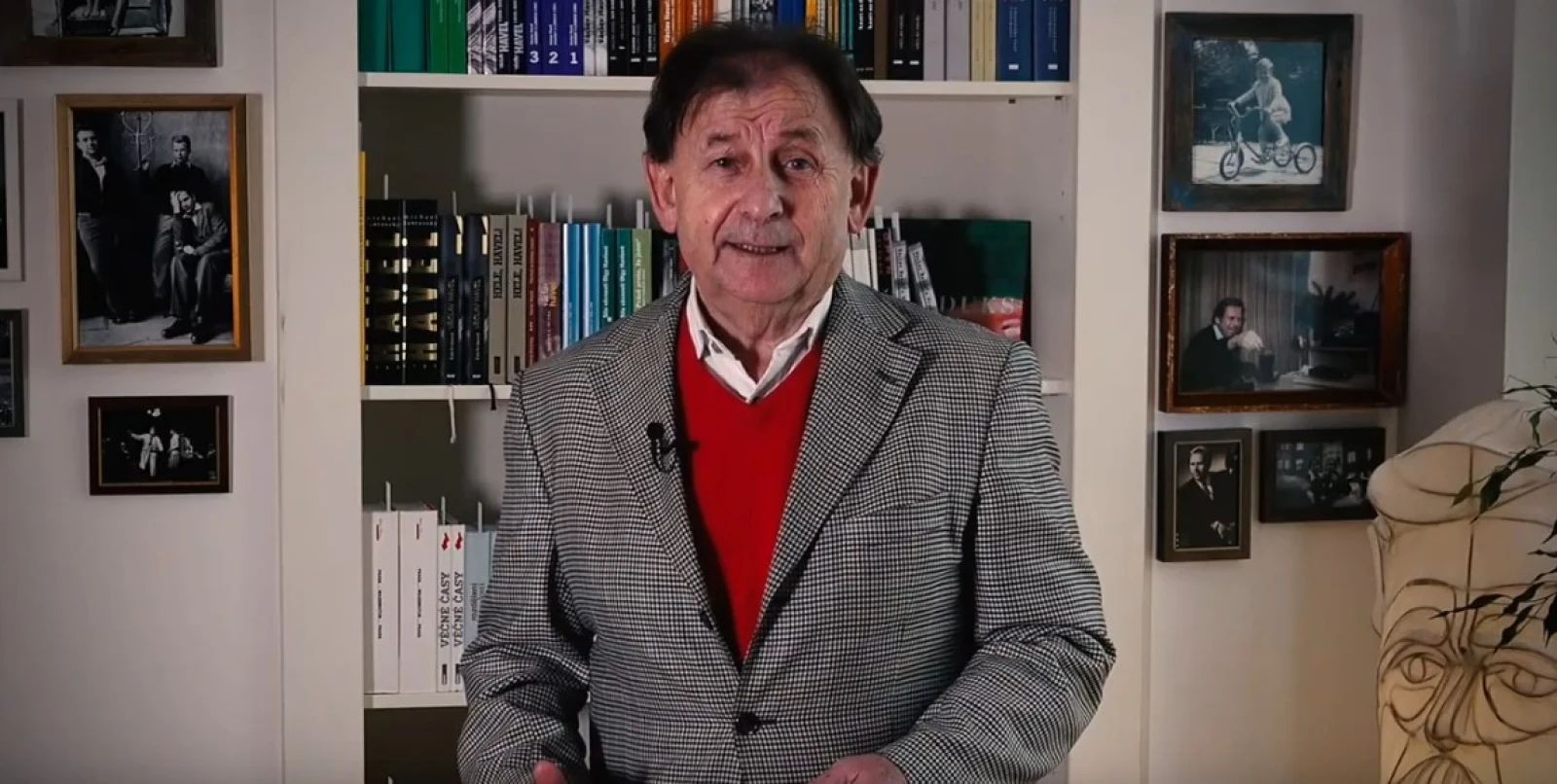 Reading Havel/Číst Havla: zdravice Michaela Žantovského