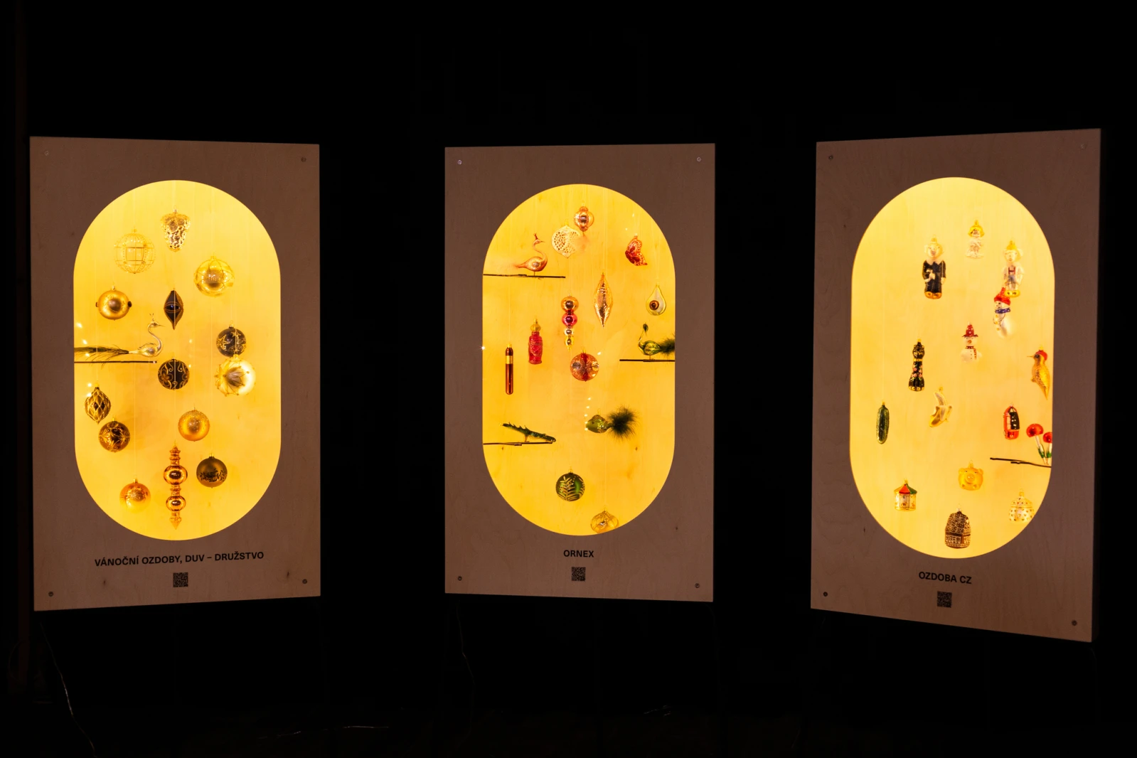 Photos from the opening of the exhibition Christmas Treasure