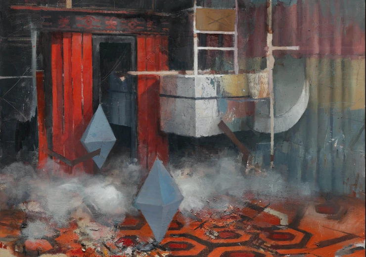 Daniel Pitín, Shining Room, 2021, courtesy of the artist