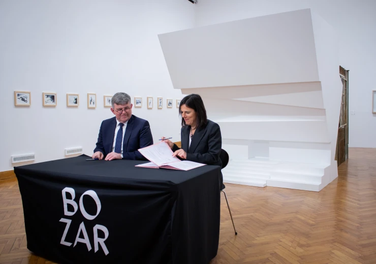 Podpis memoranda s Bozar © ČC Brusel