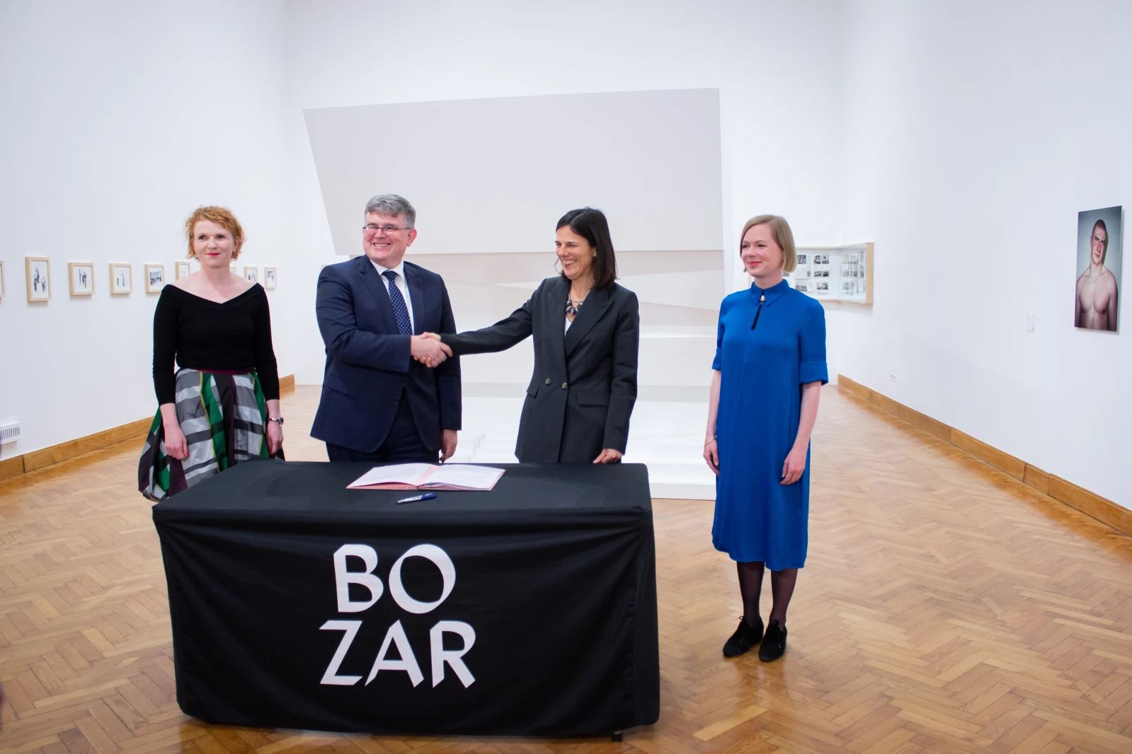 Podpis memoranda s Bozar © ČC Brusel