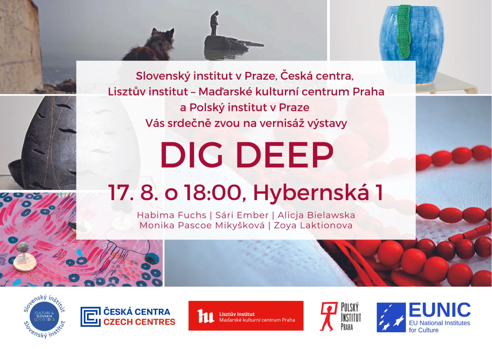 DIG DEEP pětice vizuálních umělkyň ve Slovenském institutu v Praze