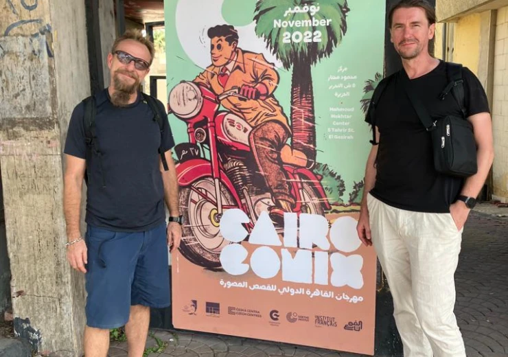 Jiří Šimáček a Ján Lastomírský © Cairo Comix