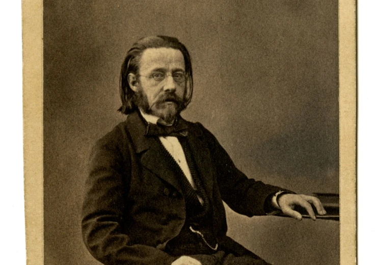 Bedřich Smetana, Jan Mulač Photo Studio, Prague 1881 The National Museum – Czech Museum od music, Inv.no. S S 217/1753