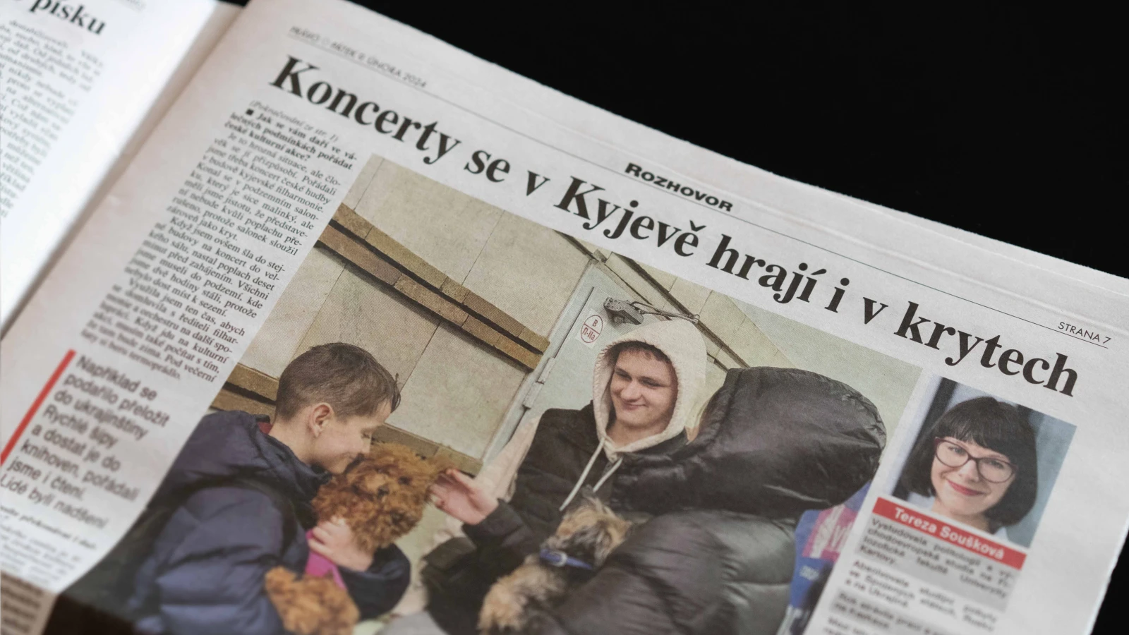 Koncerty se v Kyjevě hrají i v krytech