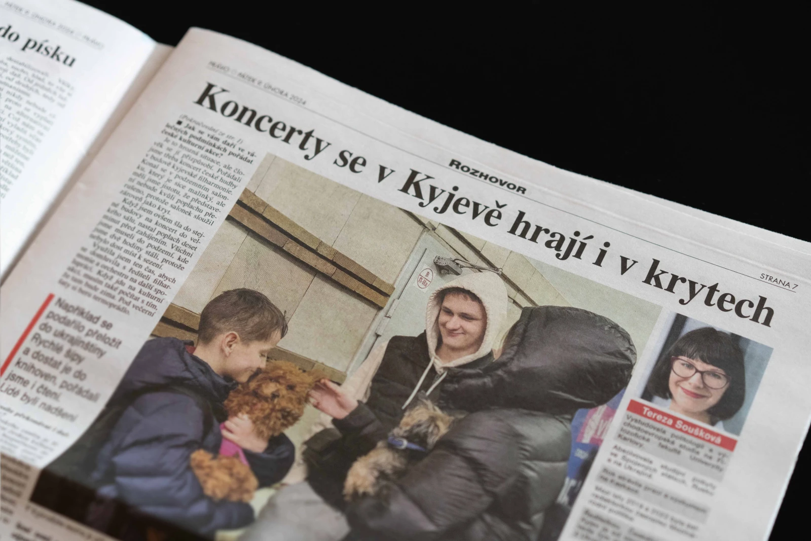 Koncerty se v Kyjevě hrají i v krytech
