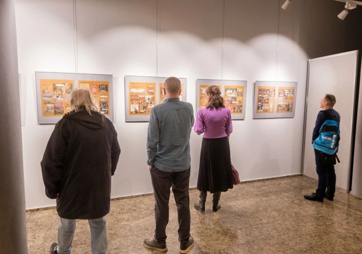 Komiksová výstava Antonín Dvořák © Ivo Chupetlovski