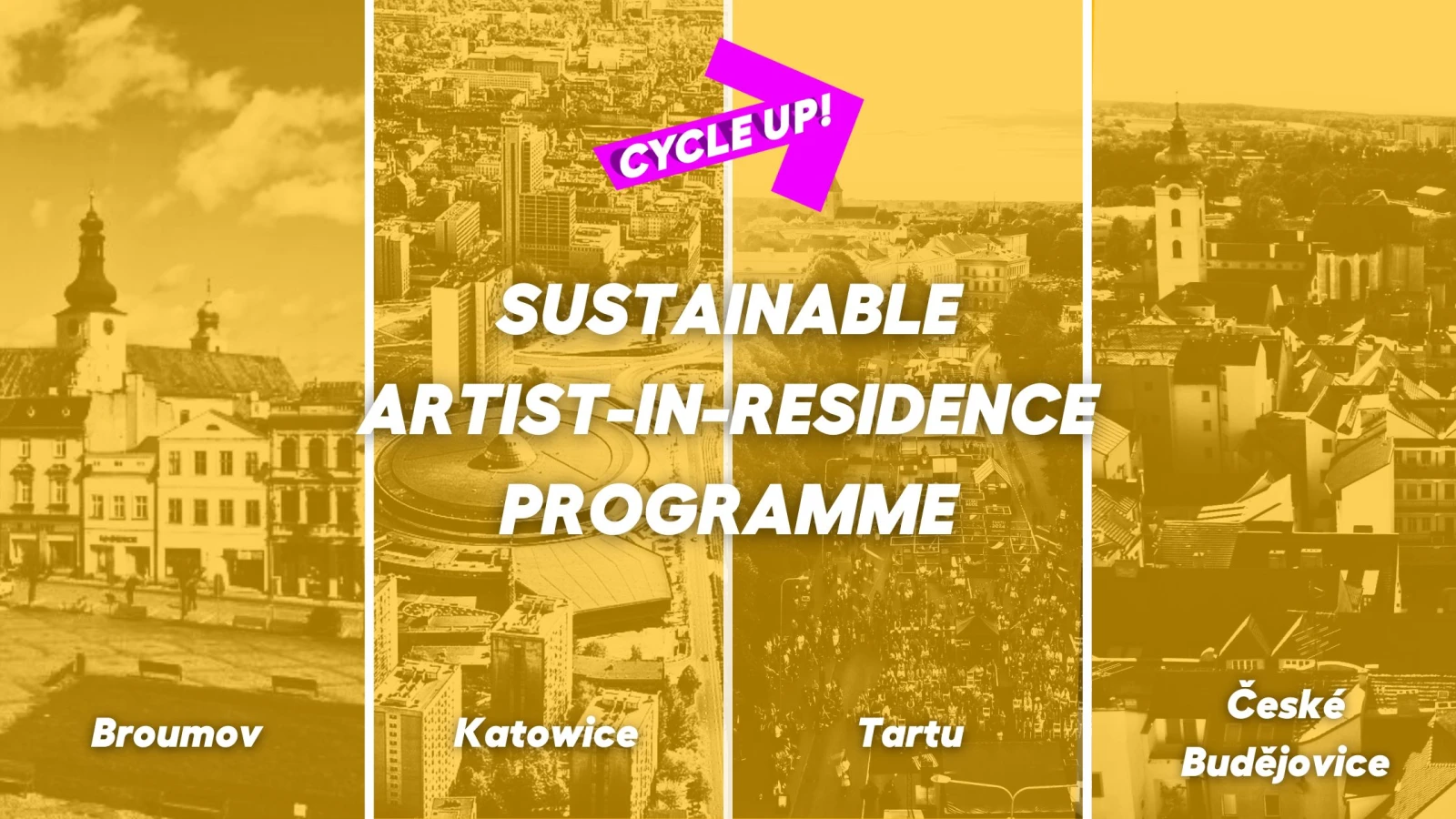 CLOSED Open call: CYCLE UP! Sustainable Artist-in-Residence Programme