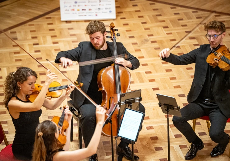 Evropský hudební festival Kukal Quartet © Petr Petrov
