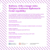 Pozvánka: Kultura, věda a image státu: Veřejná a kulturní diplomacie České republiky