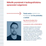 Polib mi…! Několik poznámek k lexikografickému zpracování vulgarismů