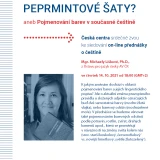 Mátové, mentolové, nebo peprmintové šaty? aneb Pojmenování barev v současné češtině