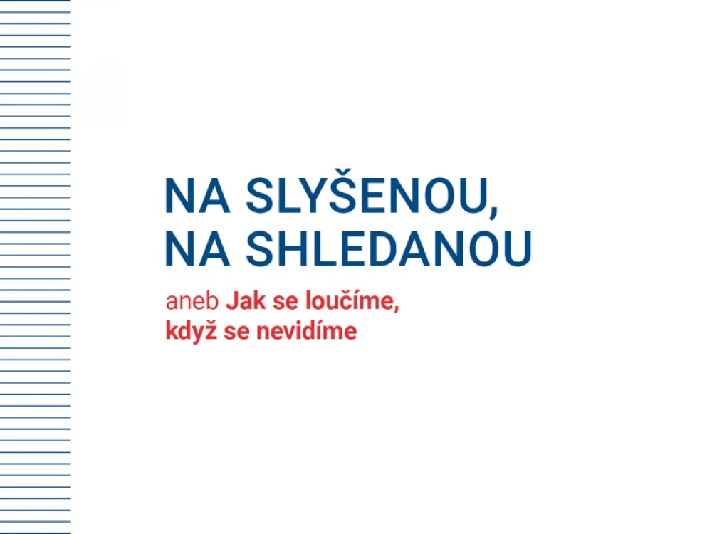 On-line přednáška o češtině: Na slyšenou, na shledanou aneb Jak se loučíme, když se nevidíme