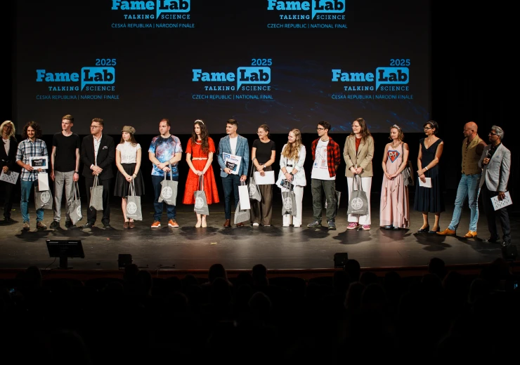 Finalisté FameLab 2025 © Tomáš Belloň