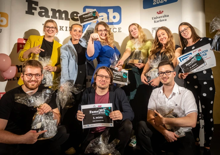Finalisté FameLab 2024 © Hynek Glos