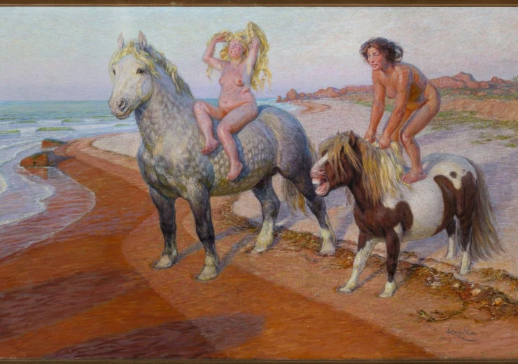 František Kupka - Balada (Radosti života); © Národní galerie Praha